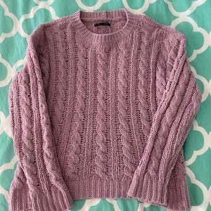 American Eagle purple/gray sweater!!